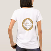 50. Hochzeitstag T-Shirt (Rückseite)