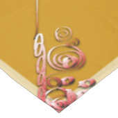 50. Hochzeitstag Tischdecke (Schrägansicht)