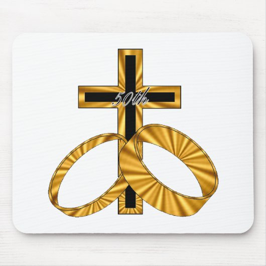 50. Hochzeitstag w Mousepad (Vorne)