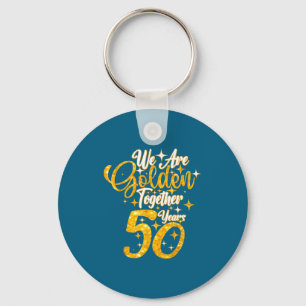 50. Hochzeitstag wir golden zusammen 50 Jahre Schlüsselanhänger