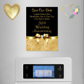 50. Hochzeitstag Zeitmagnete speichern Magneteinladung