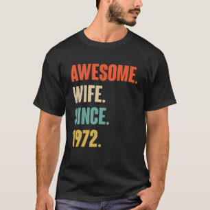 50. Hochzeitstipendium für ihre Phantastische Ehef T-Shirt