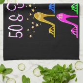 50 IHR ALTER NOCH LETTO QUEEN GESCHIRRTUCH (Gefaltet)