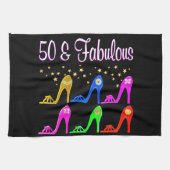 50 IHR ALTER NOCH LETTO QUEEN GESCHIRRTUCH (Horizontal)