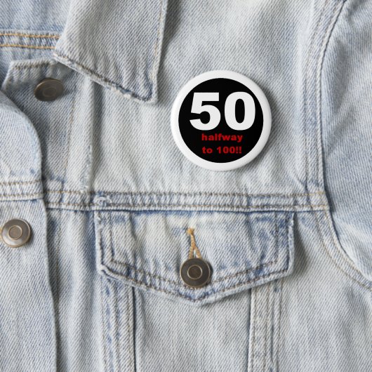 50 in der Mitte bis 100 Button (Beispiel)