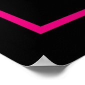 50. Individuelle Name Moderne Niedliche 50. Geburt Poster (Ecke)