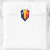 50. Infanterie Brigade Combat Team (BCT) Quadratischer Aufkleber (Tasche)