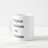 50 Ingenieur 50 hübsch und 100 fantastisch Kaffeetasse (Vorderseite Links)