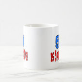 50 ist 5 perfektes 10s (BLAU) Kaffeetasse (Mittel)