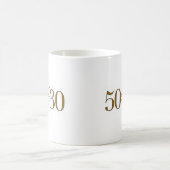 50 ist die neuen 30 kaffeetasse (Mittel)
