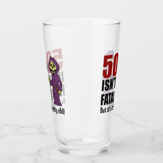 50 ist kein tödlicher, aber immer noch alter grimm glas (Links)