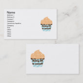 50 ist süße T - Shirt und Geschenke Visitenkarte (Vorne/Hinten)