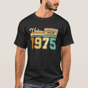 50 Jahre alt 1975 Vintag 50. Geburtstag Männer Fra T-Shirt