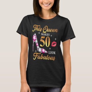 50 Jahre alt 50 & fabulous seit 1972 50. Geburtsta T-Shirt