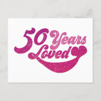 50 Jahre alt - 50 Jahre Loved