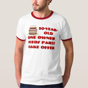 50 Jahre alt. Ein Besitzer. Benötigt Teile. Angebo T-Shirt