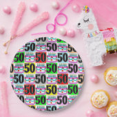 50 JAHRE ALT FEIERN PAPPTELLER (Party)