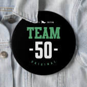 50 Jahre alt Geburtstagsgeschenk Button (Beispiel)