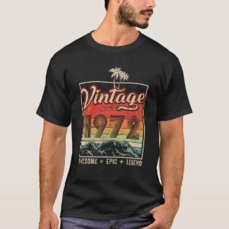 50 Jahre alt Geburtstagsgeschenke Vintag 1972 Phan T-Shirt