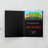 50 JAHRE ALT gestiegen Karte (Innenseite)