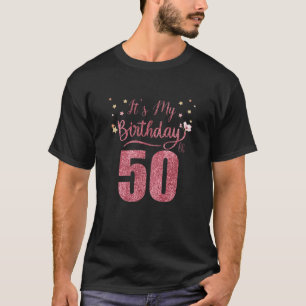 50 Jahre alt ist mein Geburtstag Phantastischer Ge T-Shirt