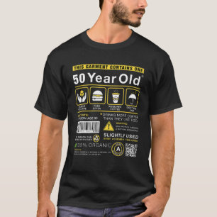 50 Jahre alt Paket enthält lustige 50. Geburtstag  T-Shirt