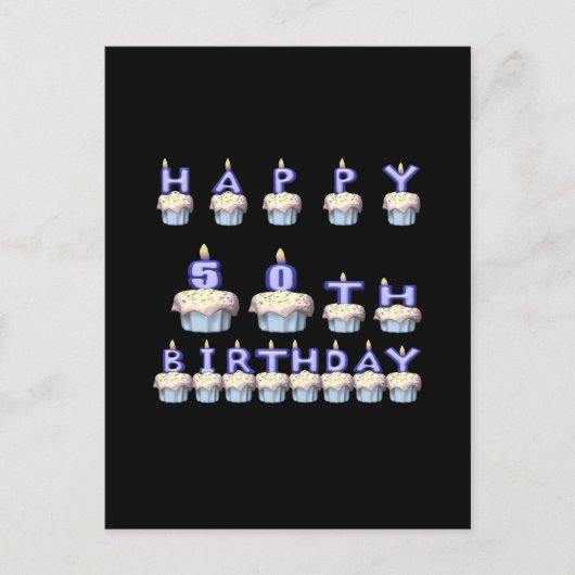 50 Jahre alt Postkarte (Vorderseite)