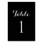 50 Jahre alt Tischnummer (Rückseite)