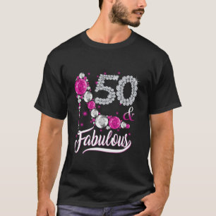 50 Jahre alt und herrlich glücklich 50. Geburtstag T-Shirt