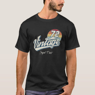 50 Jahre alt Vintag 1972 Limited Edition 50th Bir T-Shirt