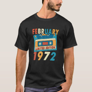 50 Jahre alte Geschenke Legend seit Februar 1972 5 T-Shirt