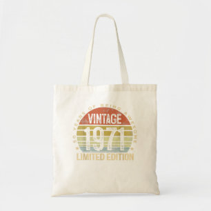 50 Jahre alte Geschenke Vintag 1971 Limited Editio Tragetasche