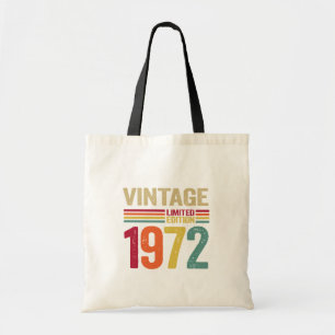 50 Jahre Alte Geschenke Vintag 1972 50. Geburtstag Tragetasche