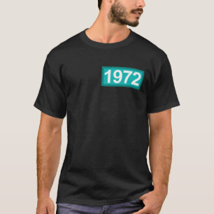 50 Jahre alte Geschenke Vintag 1972 Limited Editio T-Shirt