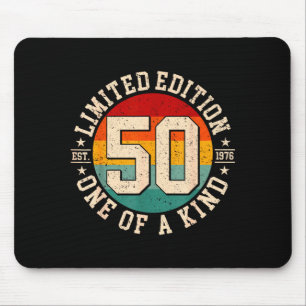 50 Jahre alte limitierte Auflage zum 50. Jubiläum Mousepad