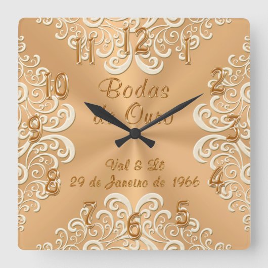 50 Jahre alte Uhren für Sonderaufträge (Vorderseite)