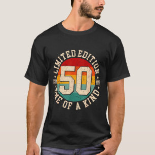 50 Jahre alte Vintage 1976 limitierte Auflage 50. T-Shirt