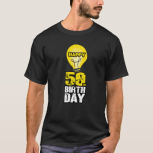 50 Jahre alter Elektro- und Elektroniker 50. Gebur T-Shirt