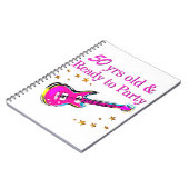 50 JAHRE ALTER ROCK STAR NOTIZBLOCK (Linke Seite)