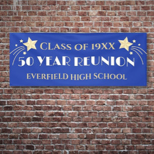 50 Jahre! Banner mit 10 Ft Big Class Wiedersehen