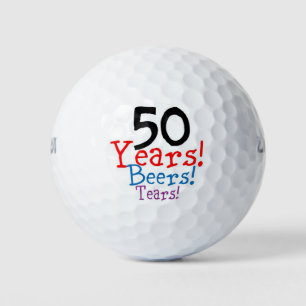 50 Jahre Biere Tränen Golfball