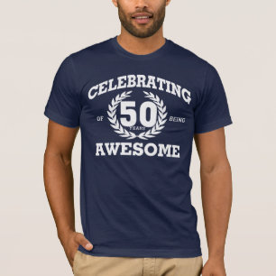 50 Jahre des Seins FEIERN FANTASTISCHER Geburtstag T-Shirt