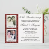 50 Jahre - Einladungen zum Foto - Dann & Jetzt (Stehend Vorderseite)