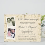 50 Jahre - Einladungen zum Foto - Dann & Jetzt (Stehend Vorderseite)