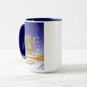 50 Jahre Erholung Münzjubiläum Sie sind ein Wunder Tasse (Vorderseite Links)