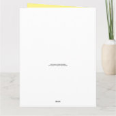 50 Jahre Feier Karte (Rückseite)