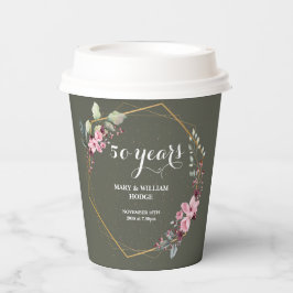 "50 Jahre für immer: Ein Jubiläum, an den man sich Pappbecher