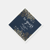 "50 Jahre für immer: Ein Jubiläum, an den man sich Serviette (Ecke)