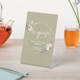 "50 Jahre für immer: Ein Jubiläum, an den man sich Sockelschild