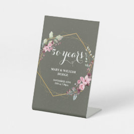 "50 Jahre für immer: Ein Jubiläum, an den man sich Sockelschild